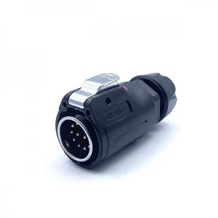 디바이스마트,커넥터/PCB > 산업/의료/방수 커넥터 > CNLINKO 방수 커넥터 > 파워 플러그,CNLINKO,방수 파워 플러그 12핀 [LP-24-C12PE-01-001],방수 전원 커넥터 플러그 / 12핀 / 정격전류: 10A / 작동전압: 400V / IP67 / 16-18 AWG / LP-24-C12PE-01-001