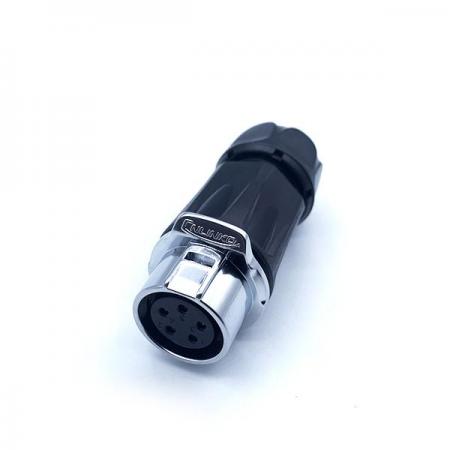 디바이스마트,커넥터/PCB > 산업/의료/방수 커넥터 > CNLINKO 방수 커넥터 > 파워 플러그,CNLINKO,방수 파워 Female 연결 플러그 5핀 [LP-20-J05PP-01-001],연결 플러그 / 5핀 / 정격전류: 12A / 작동전압: 500V / IP67 / 16-18 AWG / LP-20-J05PP-01-001