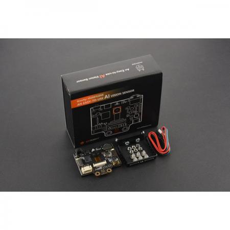 디바이스마트,MCU보드/전자키트 > 인공지능/임베디드/산업용 > 인공지능/머신러닝 > 인공지능 카메라/비젼,DFROBOT,허스키렌즈 (AI 머신 비젼 센서) Gravity: HUSKYLENS [SEN0305],얼굴 인식, 물체 추적, 물체 인식, 라인 추적, 색상 인식 및 태그 (QR 코드) 인식 기능 장착 / 아두이노, 마이크로비트, 라즈베리파이, 라떼판다 호환가능 / 프로세서 : Kendryte K210 / 이미지 센서 : OV2640 / 공급 전압 : 3.3 ~ 5.0V / 외형 : 52mm * 44.5mm / 2.05 x 1.75inch