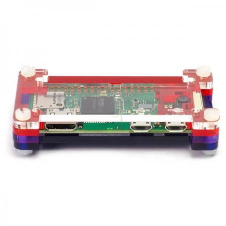 디바이스마트,오픈소스/코딩교육 > 라즈베리파이 > 라즈베리파이 케이스,Pimoroni,Pibow Zero W [PIM258],Raspberry Pi Zero W 전용 슬림 케이스 / 4개의 색상의 레이어 타입 (투명,빨강,보라,파랑) / 가볍고, 고품질의 아크릴 사용