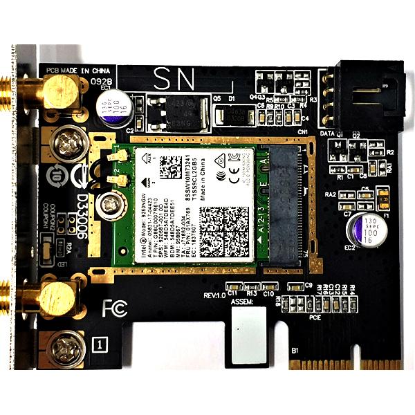 무선 랜카드 INTEL 9260AC 데스크탑 전용 [SZH-IWA019]