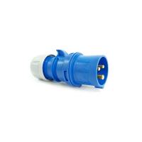 013-6 산업용 직선형 플러그 (230V / 16A / 2P+E / IP44)