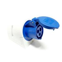 113-6 산업용 노출 부착형 소켓 (230V / 16A / 2P+E / IP44)