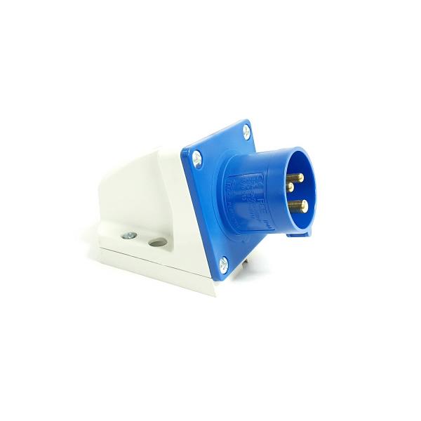 513-6 산업용 인렛 플러그 (230V / 16A / 2P+E / IP44)