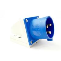 523-6 산업용 인렛 플러그 (230V / 32A / 2P+E / IP44)
