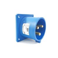 623-6 산업용 인렛 직선 플러그 (230V / 32A / 2P+E / IP44)