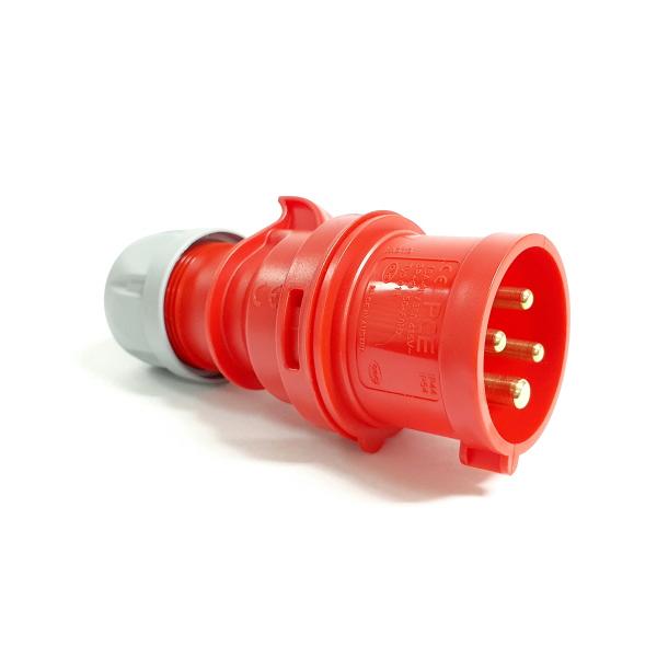 014-6 산업용 직선형 플러그 (400V / 16A / 3P+E / IP44)