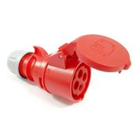 214-6 산업용 모빌형 소켓 (400V / 16A / 3P+E / IP44)