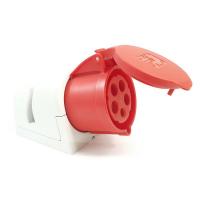 125-6 산업용 노출 부착형 소켓 (400V / 32A / 4P+E / IP44)