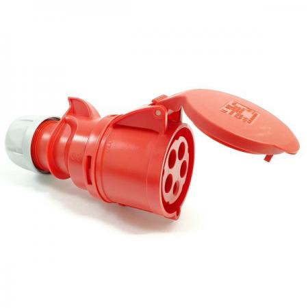 디바이스마트,커넥터/PCB > 산업/의료/방수 커넥터 > 산업용 커넥터,PCE,225-6 산업용 모빌형 소켓 (400V / 32A / 4P+E / IP44),PCE 유럽형 산업용 커넥터 정품 / 방수등급 : IP44 / 전압 : 400V / 전류 : 32A / 5핀 4P+E(접지) / 전선 규격 = 직접 연결시 : 2.5SQ ~ 6SQ (정격) 최대 10SQ, 펜홀 단자 연결시 : 2.5SQ ~ 6SQ