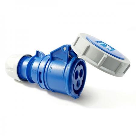 디바이스마트,커넥터/PCB > 산업/의료/방수 커넥터 > 산업용 커넥터,PCE,2132-6 산업용 모빌형 소켓 (230V / 16A / 2P+E / IP67),PCE 유럽형 산업용 커넥터 정품 / 방수등급 : IP67 / 전압 : 230V / 전류 : 16A / 3핀 2P+E(접지) / 전선 규격 = 직접 연결시 : 1.5SQ ~ 2.5SQ (정격) 최대 6SQ, 펜홀 단자 연결시 : 1.5SQ ~ 4SQ