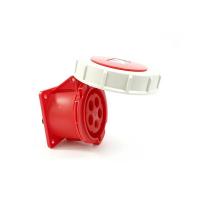 3252-6 산업용 판넬 매립 직선형 소켓 (400V / 32A / 4P+E / IP67)