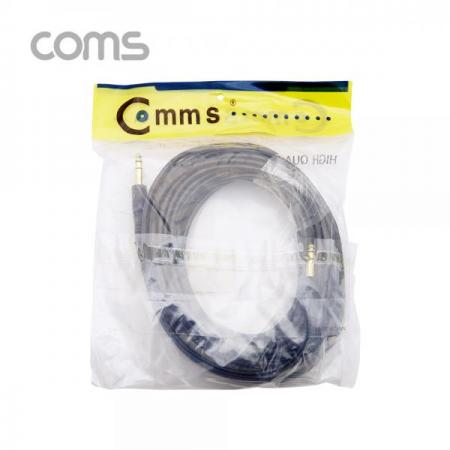 디바이스마트,컴퓨터/모바일/가전 > 네트워크/케이블/컨버터/IOT > 오디오/RCA/동축 케이블 > RCA 케이블,Coms,스테레오 케이블, 15M (6.5 M/M) / Stereo [AV3826],스테레오 케이블/ 15M (6.5 M/M) / Stereo