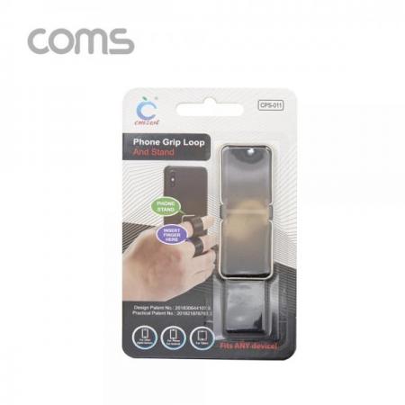 디바이스마트,컴퓨터/모바일/가전 > 스마트폰/스마트기기 > 모바일 주변기기 > 거치대,Coms,스마트폰 그립패드 2핑거 / 홀더 / Black [IF174],스마트폰 그립패드 2핑거 / 홀더 / Black