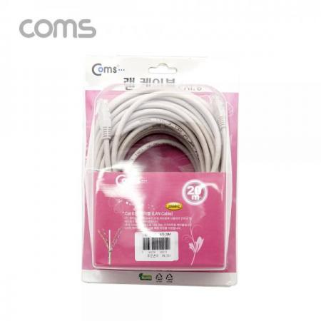 디바이스마트,컴퓨터/모바일/가전 > 네트워크/케이블/컨버터/IOT > 데이터/통신 관련 케이블 > 랜 케이블,Coms,랜케이블(Direct/Cat 6) / 회색 / 1000Mbps LC / 고급포장 / 20M [BC201],랜케이블(Direct/Cat 6) / 회색 / 1000Mbps LC / 고급포장 / 20M