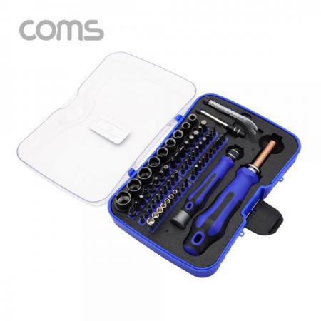 디바이스마트,컴퓨터/모바일/가전 > 가구/사무용품/공구 > 공구/공구자재 > 작업공구,Coms,드라이버세트 (70 in 1) / Driver Set / 공구 [IF366],드라이버세트 (70 in 1) / Driver Set / 공구