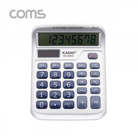 디바이스마트,컴퓨터/모바일/가전 > 가구/사무용품/공구 > 사무용품 > 계산기/타이머,Coms,탁상용 전자 계산기 (8자리) [IF561],탁상용 전자 계산기 (8자리)