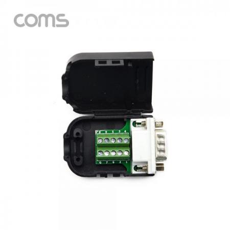 디바이스마트,커넥터/PCB > D-SUB 커넥터 > 조합형,Coms,조합 커넥터 (터미널 10P / DB9 M) / RS232 / 제작용 [BT975],조합 커넥터 (터미널 10P / DB9 M) / RS232 / 제작용