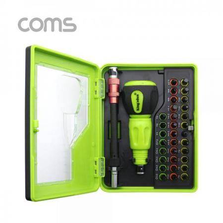 디바이스마트,컴퓨터/모바일/가전 > 가구/사무용품/공구 > 공구/공구자재 > 작업공구,Coms,드라이버 세트(34 in 1) / 분해 조립 키트 / 일자 십자 별 삼각 / RED [IF375],드라이버 세트(34 in 1) / 분해 조립 키트 / 일자 십자 별 삼각 / RED