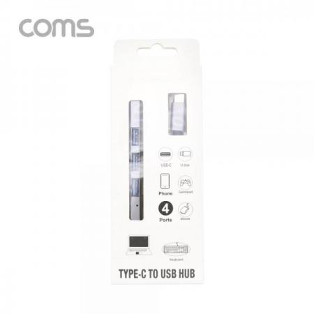 디바이스마트,컴퓨터/모바일/가전 > 네트워크/케이블/컨버터/IOT > 인터넷공유기/허브/랜카드 > USB허브/포트 확장 도킹스테이션,Coms,USB 3.1(Type C) 허브 / USB 2.0 / 4Port [IF361],USB 3.1(Type C) 허브 / USB 2.0 / 4Port