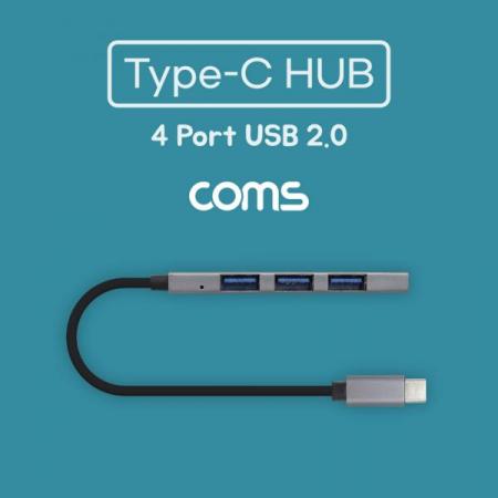 디바이스마트,컴퓨터/모바일/가전 > 네트워크/케이블/컨버터/IOT > 인터넷공유기/허브/랜카드 > USB허브/포트 확장 도킹스테이션,Coms,USB 3.1(Type C) 허브 / USB 2.0 / 4Port [IF361],USB 3.1(Type C) 허브 / USB 2.0 / 4Port