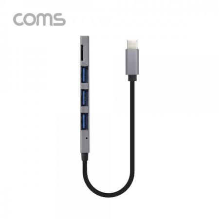 디바이스마트,컴퓨터/모바일/가전 > 네트워크/케이블/컨버터/IOT > 인터넷공유기/허브/랜카드 > USB허브/포트 확장 도킹스테이션,Coms,USB 3.1(Type C) 멀티 컨버터 / 허브(2.0 3Port) + Micro SD 카드리더 [IF360],USB 3.1(Type C) 멀티 컨버터 / 허브(2.0 3Port) + Micro SD 카드리더