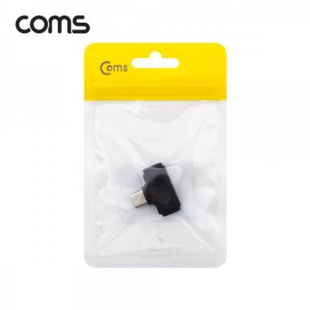 디바이스마트,케이블/전선 > USB 케이블 > OTG(FM) > USB C타입 OTG,Coms,USB 3.1 Type C 변환젠더 T형 (Micro 5P, 8Pin to USB-C) [IF170],USB 3.1 Type C 변환젠더 T형 (Micro 5P/ 8Pin to USB-C)