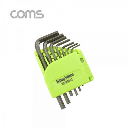 디바이스마트,컴퓨터/모바일/가전 > 가구/사무용품/공구 > 공구/공구자재 > 작업공구,Coms,육각형 L랜치 세트 7pcs (1.5/2.0/2.5/3.0/4.0/5.0/6.0) / Hex Key [IF390],육각형 L랜치 세트 7pcs (1.5/2.0/2.5/3.0/4.0/5.0/6.0) / Hex Key