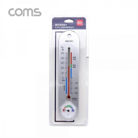디바이스마트,계측기/측정공구 > 환경/이화학 측정장치 > 온도계/습도계,Coms,벽걸이식 온도계 / 습도계 / -30 ~ 50도 / 20 ~ 100%RH [IF359],벽걸이식 온도계 / 습도계 / -30 ~ 50도 / 20 ~ 100%RH