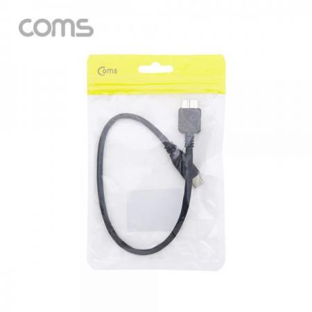 디바이스마트,케이블/전선 > USB 케이블 > 데이터케이블(MM) > USB 3.1 C타입 케이블,Coms,USB 3.1(Type C) 케이블, Type C(M) to USB 3.0 Micro B(M), 30cm [IF346],USB 3.1(Type C) 케이블/ Type C(M) to USB 3.0 Micro B(M)/ 30cm