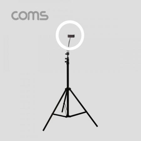 디바이스마트,컴퓨터/모바일/가전 > CCTV/프로젝터/영상장비 > 영상 관련 액세서리,Coms,LED 라이트 링형(12형) / 원형 램프 / 개인방송용 조명 / USB 전원 / Ring Light / 30cm [IF301],LED 라이트 링형(12형) / 원형 램프 / 개인방송용 조명 / USB 전원 / Ring Light / 30cm