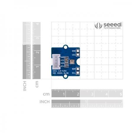 디바이스마트,MCU보드/전자키트 > 센서모듈 > 온도/습도 > 온습도겸용,Seeedstudio,Grove - AHT20 I2C 산업용 온습도센서 [101990644],온도 측정 범위 -40 ~ 85 ° C, 습도 측정 범위 0 ~ 100 % RH / 디지털 출력, Grove I2C 인터페이스 /  Arduino와 호환 / 작동 전압 : DC : 2.0-5.5V / 24x20x12 (mm)