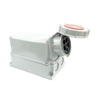 145-6 산업용 노출 부착형 소켓 (400V / 125A / 4P+E / IP67)