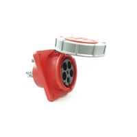 445-6 산업용 판넬 매립 경사형 소켓 (400V / 125A / 4P+E / IP67)