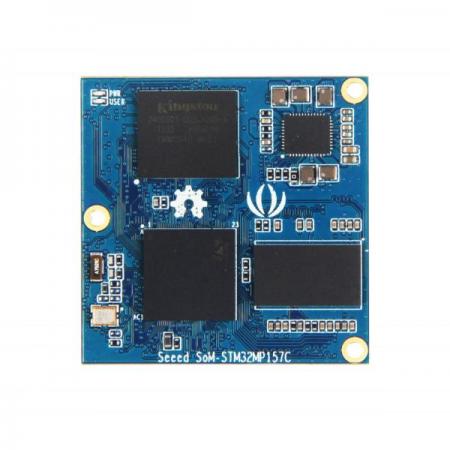 디바이스마트,MCU보드/전자키트 > 프로세서/개발보드 > ARM > Cortex-A7,Seeedstudio,Seeed SoM - STM32MP157C (Cortex-A7+Cortex-M4 통합) [102110318],Cortex-M4가 통합 된 듀얼 코어 ARM-Cortex-A7 코어 프로세서 / 오픈 소스 하드웨어 SDK/API/BSP/OS / 오디세이 – STM32MP157C SoM / 4GB eMMC 개발을 위한 풍부한 인터페이스 / 38mm x 38mm