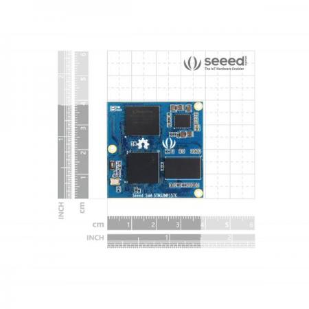 디바이스마트,MCU보드/전자키트 > 프로세서/개발보드 > ARM > Cortex-A7,Seeedstudio,Seeed SoM - STM32MP157C (Cortex-A7+Cortex-M4 통합) [102110318],Cortex-M4가 통합 된 듀얼 코어 ARM-Cortex-A7 코어 프로세서 / 오픈 소스 하드웨어 SDK/API/BSP/OS / 오디세이 – STM32MP157C SoM / 4GB eMMC 개발을 위한 풍부한 인터페이스 / 38mm x 38mm