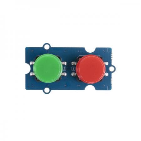 디바이스마트,오픈소스/코딩교육 > 아두이노 > 아두이노 스위치/릴레이모듈,Seeedstudio,Grove - Dual Button [111020103],아두이노 듀얼 버튼 / 그로브 인터페이스 / 독립적인 통제 / 전압 : 3.3V-5V / 크기 : 20 * 40mm