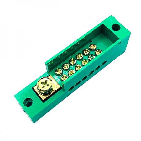 디바이스마트,커넥터/PCB > 터미널블럭 > 단자대 타입 > 전원 분배 단자대,SZH,전원분배 단자대 / 터미널블럭 (입력1, 출력6) [SZH-CP006],전원분배 터미널 블럭 / 전압: 660V / 전류:30A / 1pin(in), 6pin(out) / 60A 압착단자 1개 포함