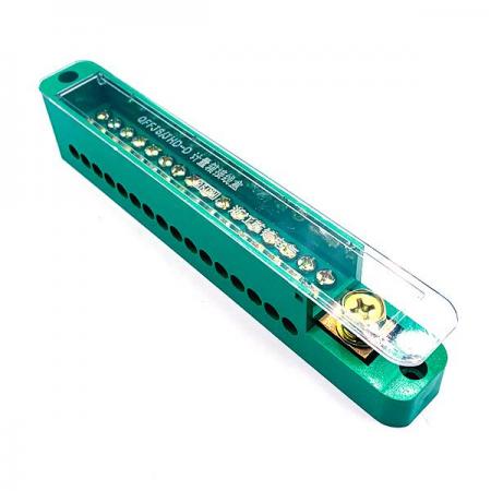 디바이스마트,커넥터/PCB > 터미널블럭 > 단자대 타입 > 전원 분배 단자대,SZH,전원분배 단자대 / 터미널블럭 (입력1, 출력16) [SZH-CP011],전원분배 터미널 블럭 / 전압: 660V / 전류:30A / 1pin(in), 16pin(out) / 60A 압착단자 1개 포함