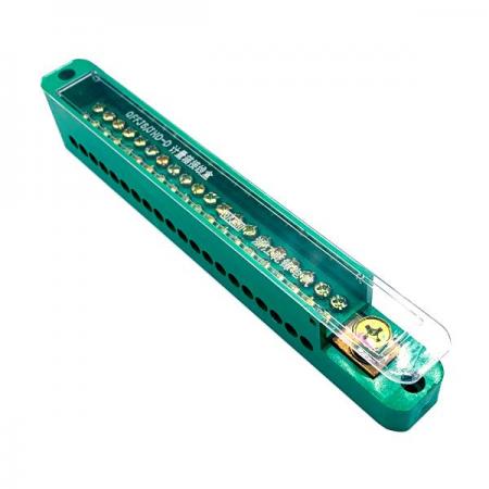 디바이스마트,커넥터/PCB > 터미널블럭 > 단자대 타입 > 전원 분배 단자대,SZH,전원분배 단자대 / 터미널블럭 (입력1, 출력20) [SZH-CP012],전원분배 터미널 블럭 / 전압: 660V / 전류:30A / 1pin(in), 20pin(out) / 60A 압착단자 1개 포함