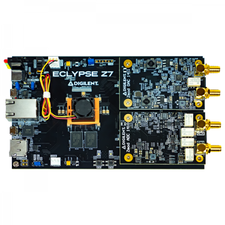 디바이스마트,MCU보드/전자키트 > 프로세서/개발보드 > Digilent > FPGA 및 Embedded,Digilent,Eclypse Z7: Zynq-7000 SoC Development Board with SYZYGY-compatible Expansion 410-393,410-393 / 최신 FPGA / SoC 개발 보드 / Digilent의 Xilinx Zynq®-7020 SoC 및 소프트웨어 API 탑재 / 고속 Zmod 포트 / 엣지 컴퓨팅, 의료 및 통신 애플리케이션을위한, 제어 및 측정 시스템 / 외부 12V 5A 전원 공급
