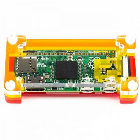 디바이스마트,오픈소스/코딩교육 > 라즈베리파이 > 라즈베리파이 케이스,Pimoroni,Pibow Zero Case for Raspberry Pi Zero version 1.3 [PIM172],Raspberry Pi Zero 버전 1.3용 슬림 케이스 / 4개의 레이어 타입 / 아크릴 / 카메라 포트 포함 가능