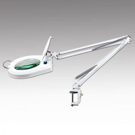 디바이스마트,수공구/전자공구/전동공구 > 전자공구 > 광학기기 > 확대경,KOBETO,LED 조명확대경 [NS-102L] 클램프타입,렌즈: 170mm (7인치) / 클램프 / 롱 암 타입 / 배율: 5배