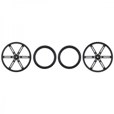 디바이스마트,기계/제어/로봇/모터 > 로봇부품 > 바퀴/휠,Pololu,표준 서보 스플라인용 Pololu휠 (25T, 5.8mm)-90×10mm, 검은색, 한쌍 #4935,직경 90mm (3.54인치) 바퀴 / 직경 5.8mm 표준 서보와 사용 / 한 쌍으로 제공 / 범용 마운팅 허브 장착 시 호환 샤프트가 있는 37D 메탈 기어 모터 및 스테퍼 모터 와 함께 사용 가능