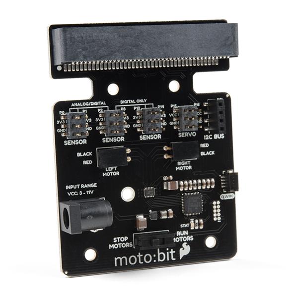 SparkFun moto:bit - micro:bit Carrier Board (Qwiic) [DEV-15713]