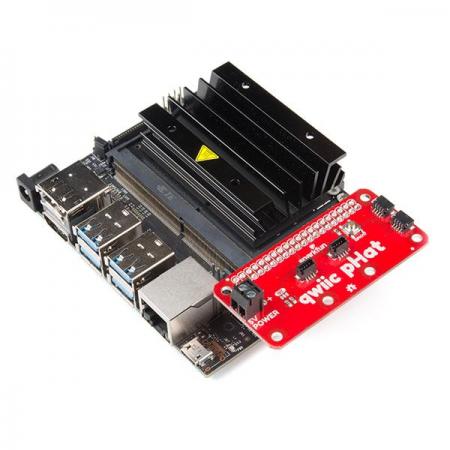 디바이스마트,오픈소스/코딩교육 > 라즈베리파이 > 라즈베리파이 확장보드/HAT,SparkFun,SparkFun Qwiic pHAT V2.0 for Raspberry Pi [DEV-15945],모두 동일한 I2C 버스에 4개의 Qwiic 연결포트 탑재 / 표준 2x20 GPIO 헤더와 NVIDIA Jetson Nano 및 Google Coral을 사용하는 모든 Raspberry Pi와 호환