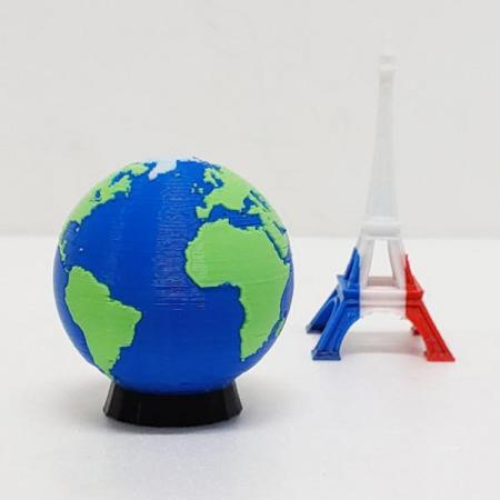 디바이스마트,기계/제어/로봇/모터 > 3D프린터 > 3D 프린터 제품,동해아이티,3D프린터 3DITs-MC FDM타입 멀티4컬러 개방형플랫폼,FDM방식 ,기구부 풀메탈 상단오픈 챔버형, 4개 익스투로더-4가지 컬러출력,  LM가이드 사용