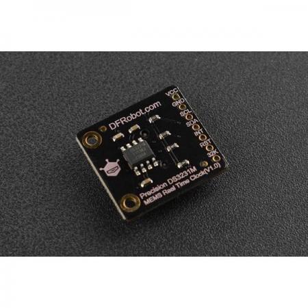 디바이스마트,MCU보드/전자키트 > 버튼/스위치/제어/RTC > RTC/타이머,DFROBOT,DS3231M MEMS 고정밀 RTC [DFR0641],DS3231M 칩 채택 / 고정밀 : -45 ° C ~ + 85 ° C에서 ± 5ppm (± 0.432s / D) / 작동 전압 : 3.3V-5.5V / 타이밍 범위 : 1970 ~ 2100년 / 차원 : 22.5 * 21mm / 0.886 * 0.827inch