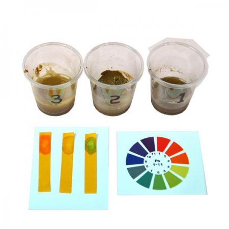 디바이스마트,오픈소스/코딩교육 > 과학 교구 > 화학/환경 과학교구,스터디랜드,토양의 산도측정 5명 set,우리가 사는 지역의 흙을 채취하여 토양의 산도를 알아보는 실험입니다.