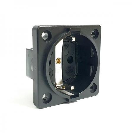 디바이스마트,커넥터/PCB > 산업/의료/방수 커넥터 > 산업용 커넥터,PCE,10584-0ssc 산업용 판넬 매입 소켓 [흑색] (250V / 16A / 2P+E),PCE 유럽형 산업용 판넬 매입 소켓 [흑색] 정품 / 3핀 2P+E(접지) / 전압 : 250V / 전류 : 16A / VDE, OVE 인증